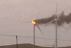 Ardrossan-fire-on-windturbine